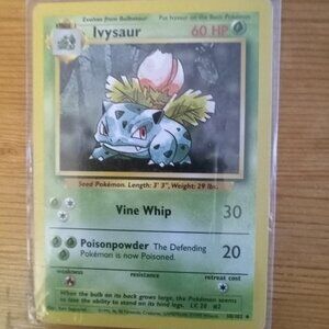 3 for $12 - Pokemon Ivy Saur #30/102 from Base Set